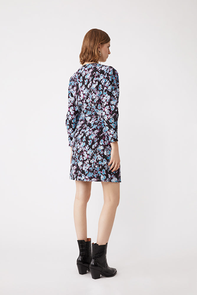 CRAFT DRESS - BLEU
