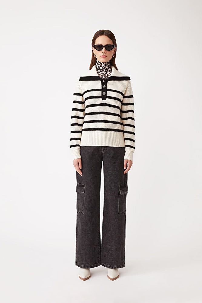 PATSKI SWEATER - BLANC