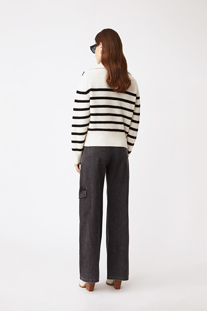 PATSKI SWEATER - BLANC