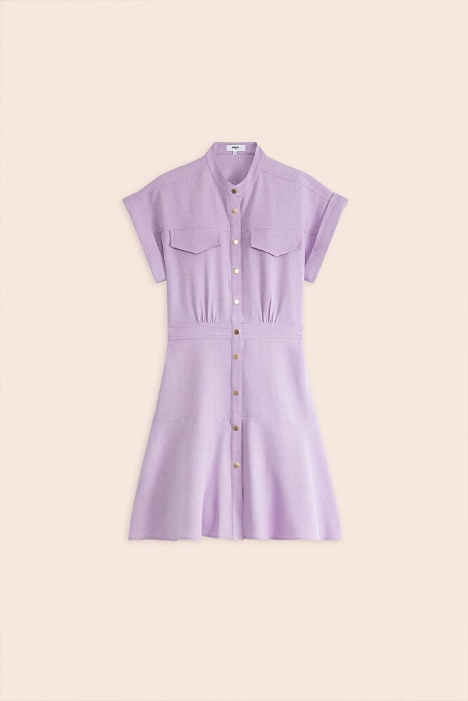 COLINE DRESS - MAUVE