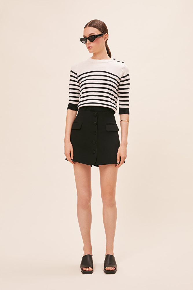 PEROZA SWEATER - BLANC