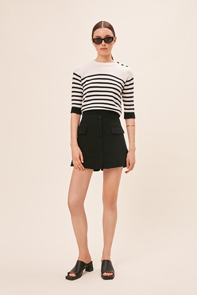 PEROZA SWEATER - BLANC