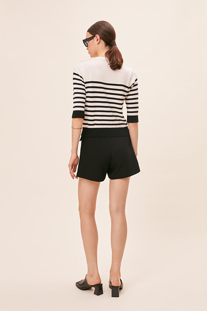 PEROZA SWEATER - BLANC