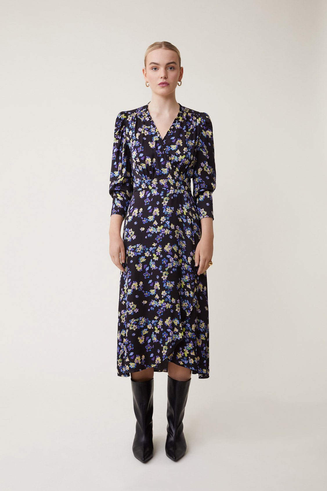 CIPRI DRESS - VIOLET