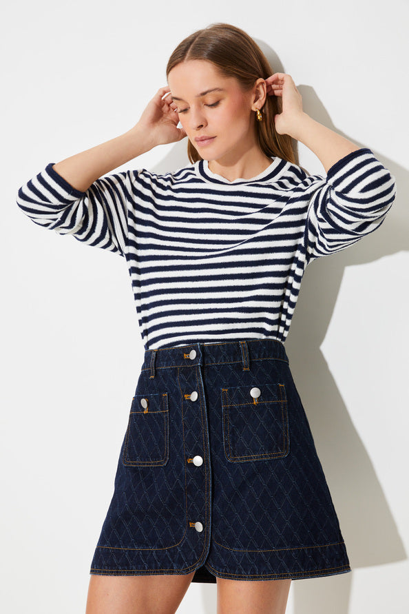 FANJA SKIRT - BLEU JEANS