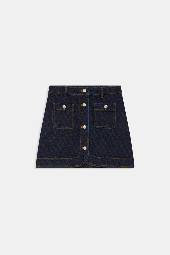 FANJA SKIRT - BLEU JEANS