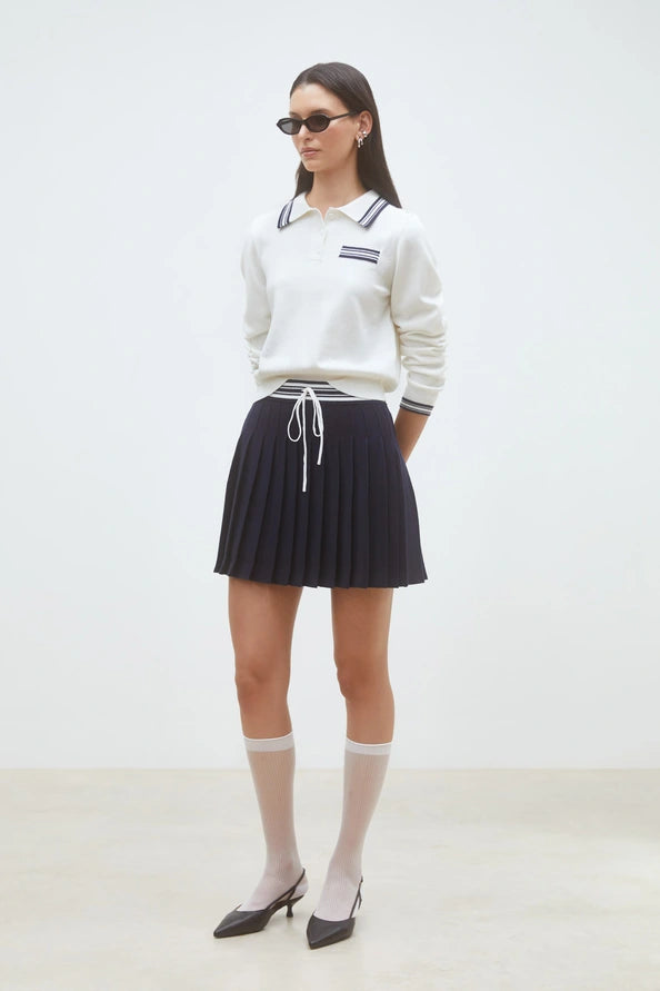 FALDA SKIRT - BLEU NUIT
