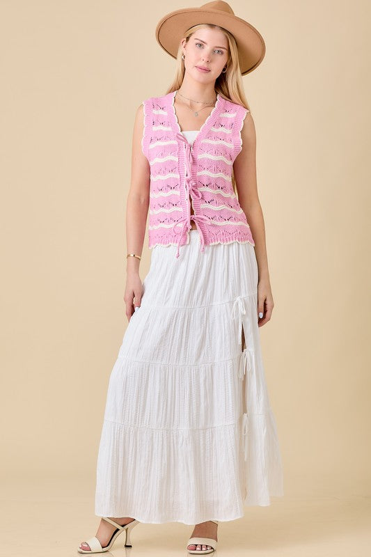 VIENNA STRIPED VEST