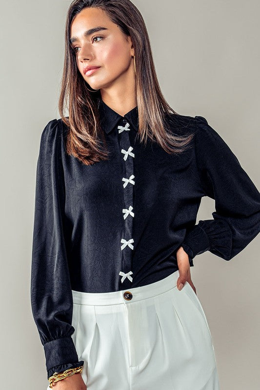 VALERIE TOP - BLACK