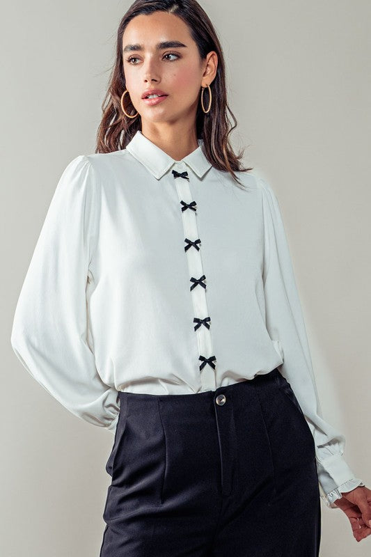 VALERIE TOP - OFF-WHITE