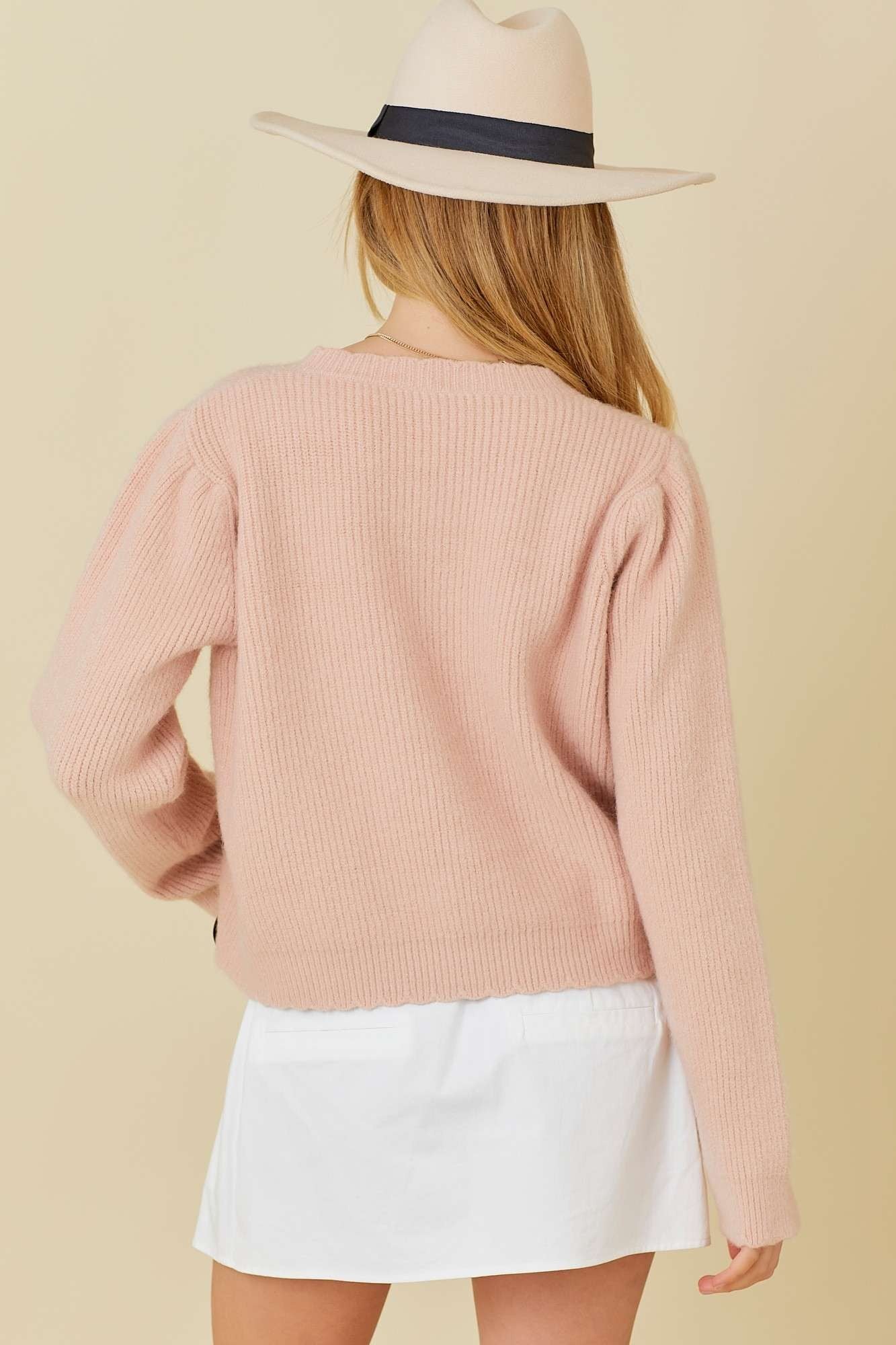 LAGOS BOW CARDIGAN