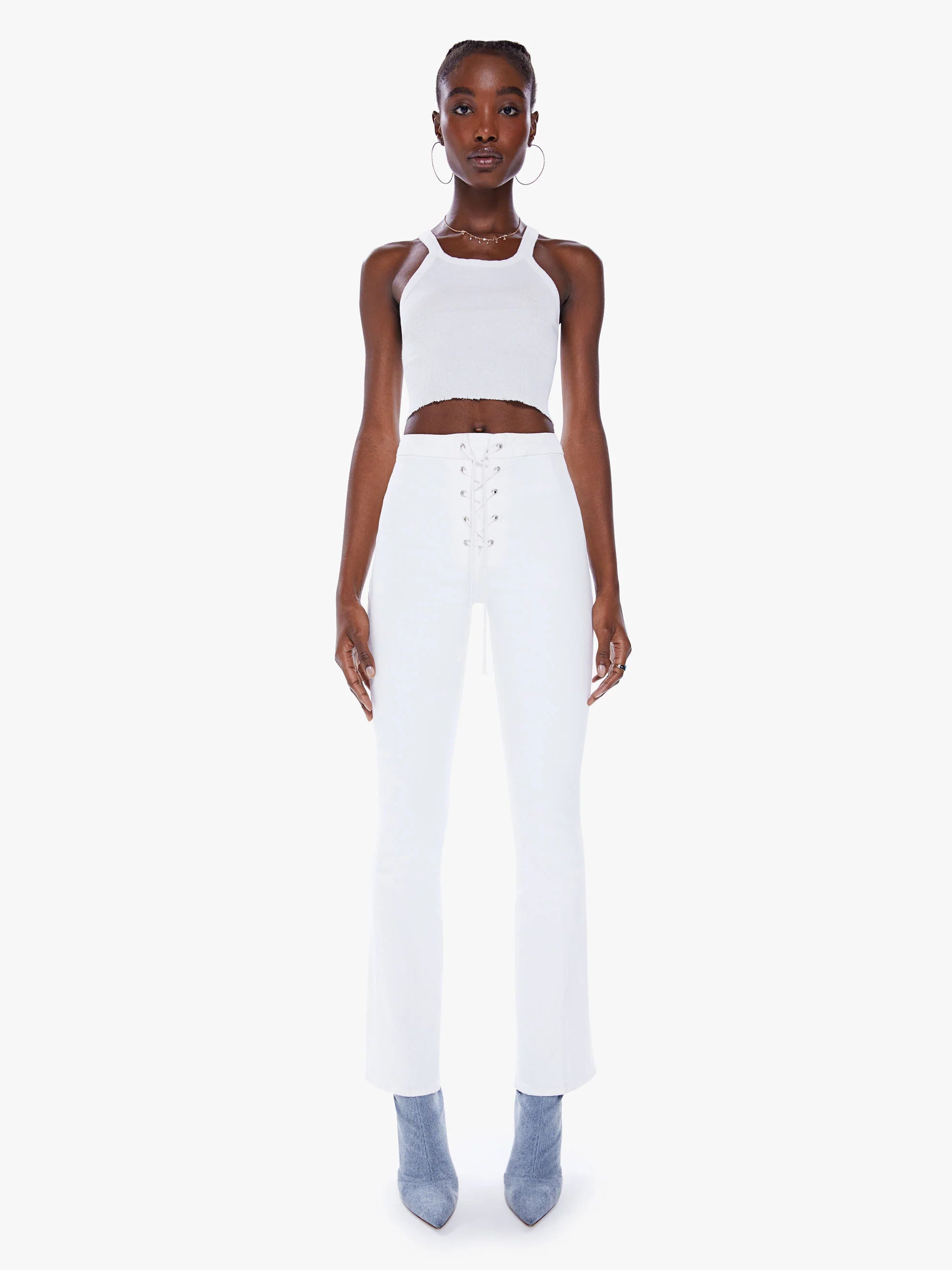 THE LACE UP HIGH WAISTED WEEKENDER - TOTALLY INNOCENT