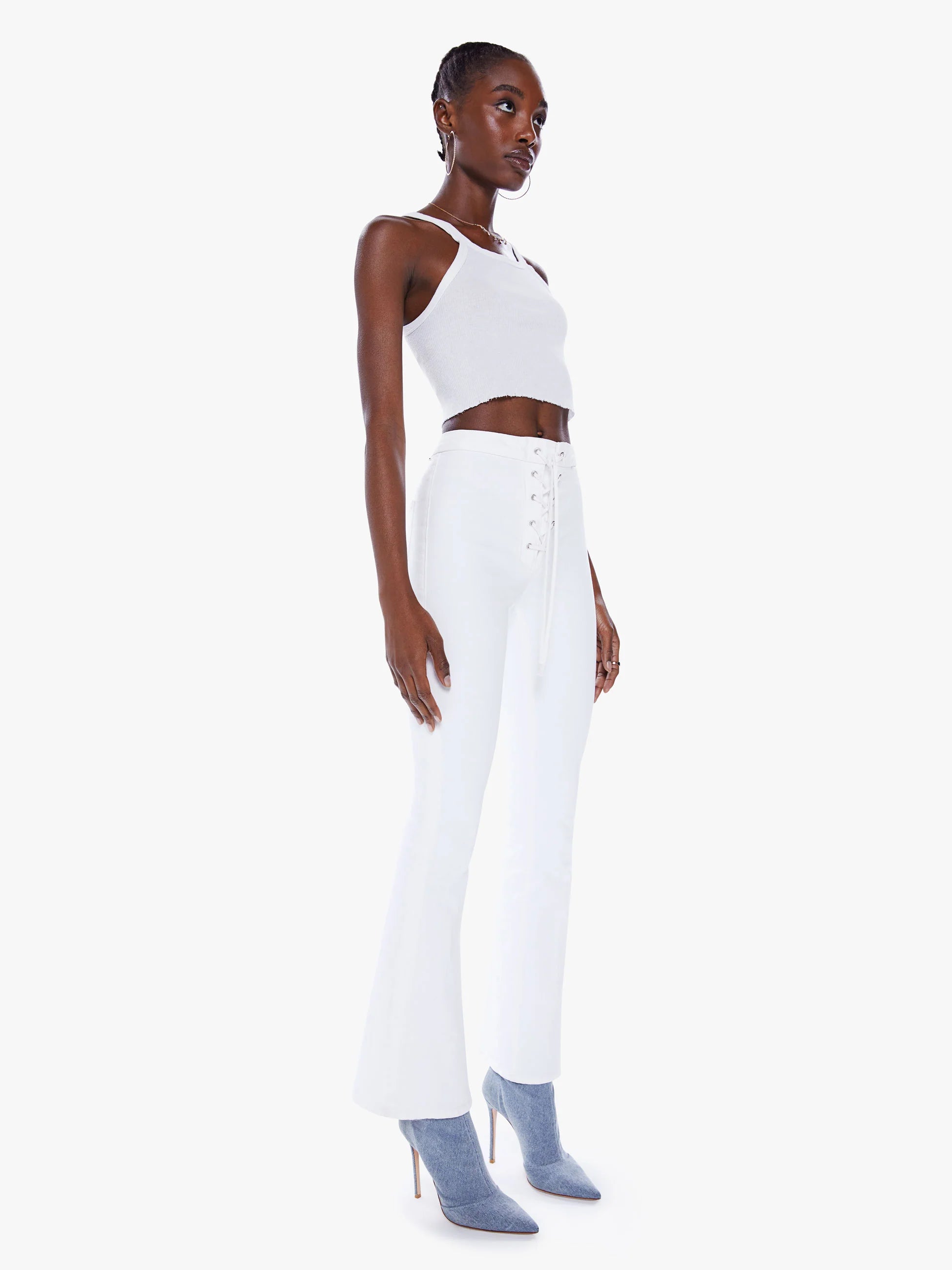 THE LACE UP HIGH WAISTED WEEKENDER - TOTALLY INNOCENT