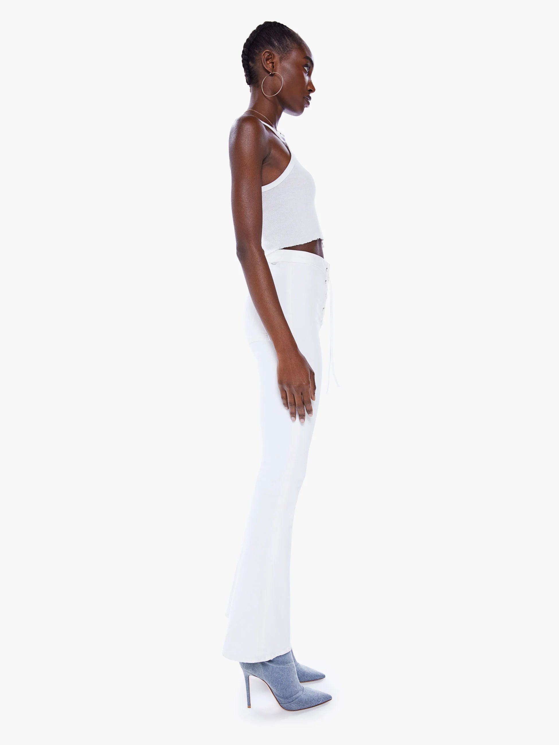 THE LACE UP HIGH WAISTED WEEKENDER - TOTALLY INNOCENT