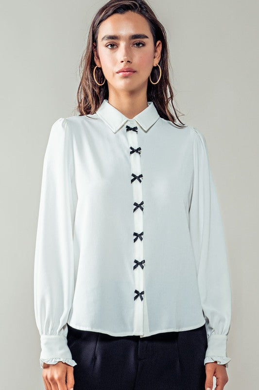 VALERIE TOP - OFF-WHITE