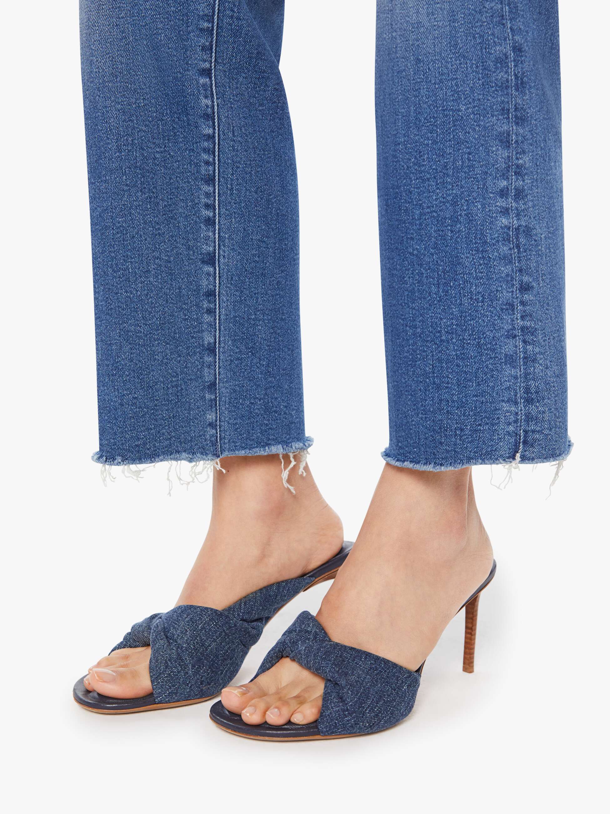 THE MID RISE RAMBLER ZIP ANKLE FRAY - DUGOUT DOOBIES