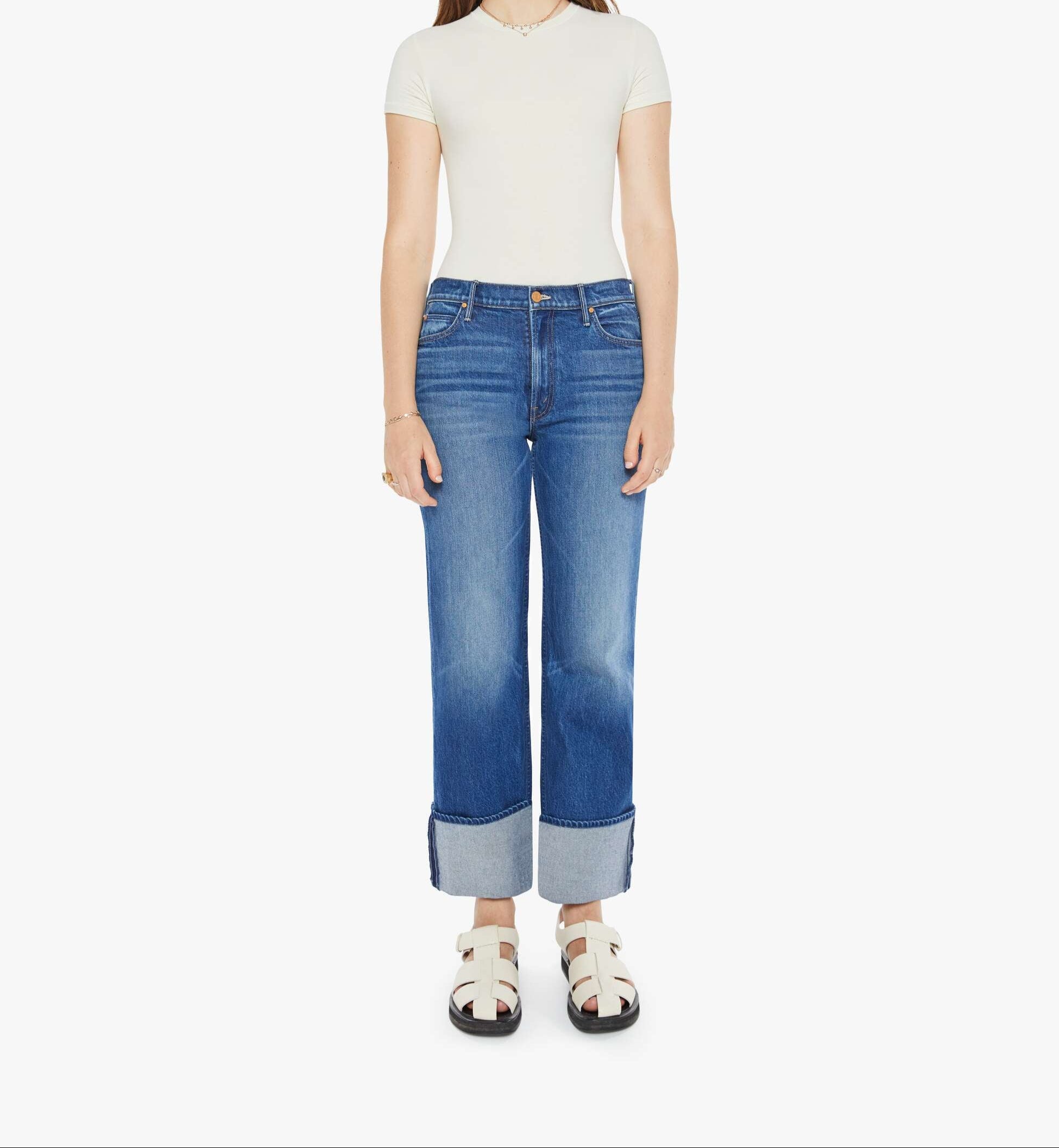 THE CHECKERBOARD DUSTER FLOOD CUFF - BUNNY HOP