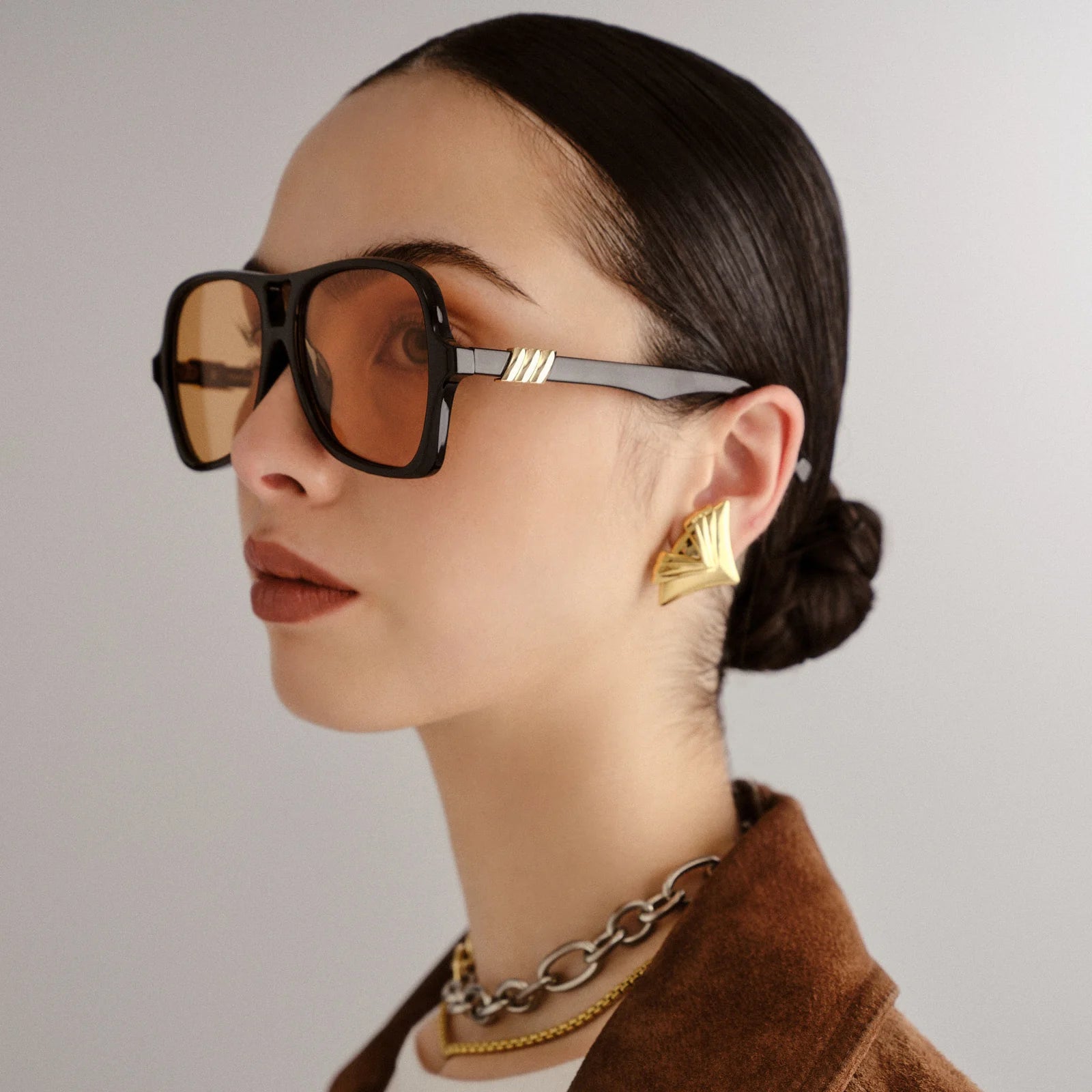 FORTUNE TELLER SUNGLASSES - BLACK