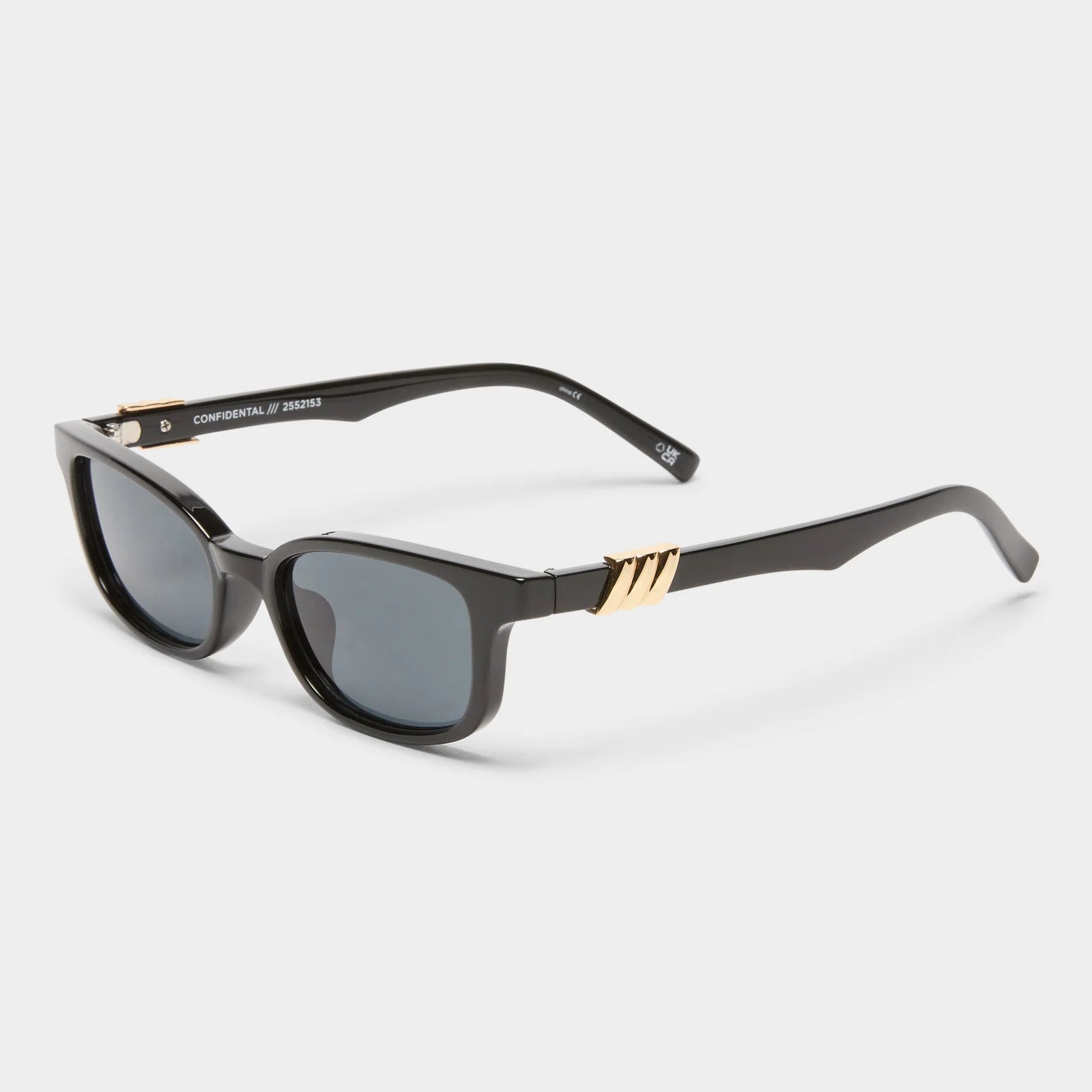 CONFIDENTIAL SUNGLASSES - BLACK