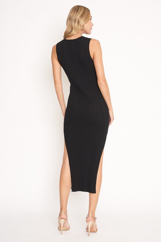 MILANO KNIT MIDI DRESS