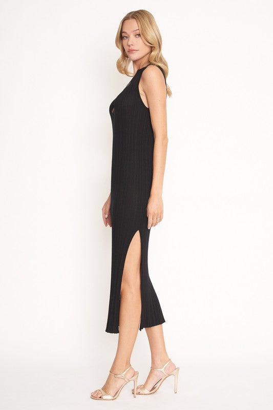 MILANO KNIT MIDI DRESS