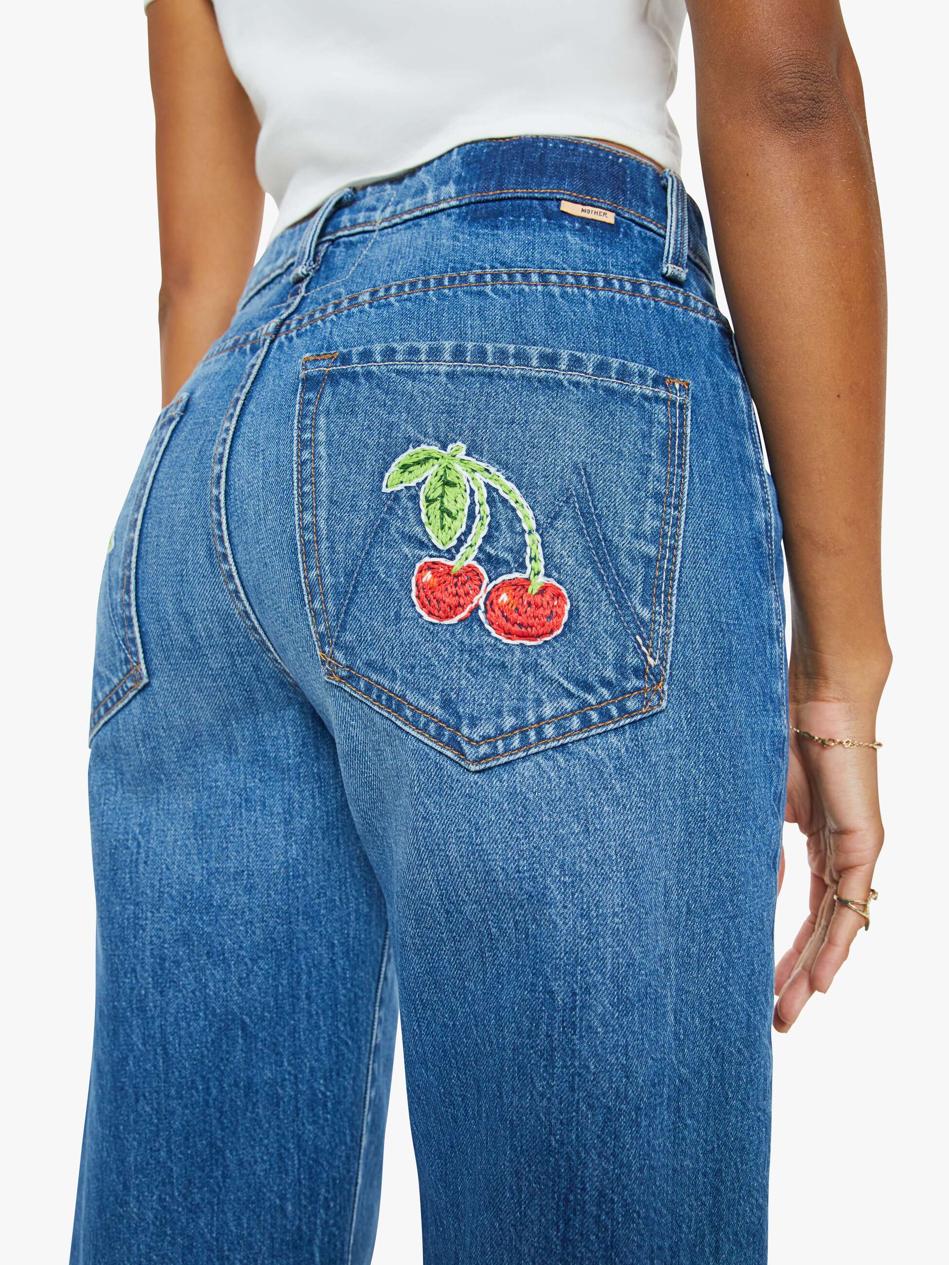 THE DODGER ANKLE - GREEN THUMB WITH CHERRIES