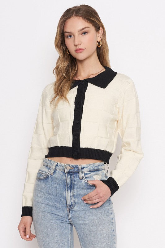 BORDEAUX CARDIGAN