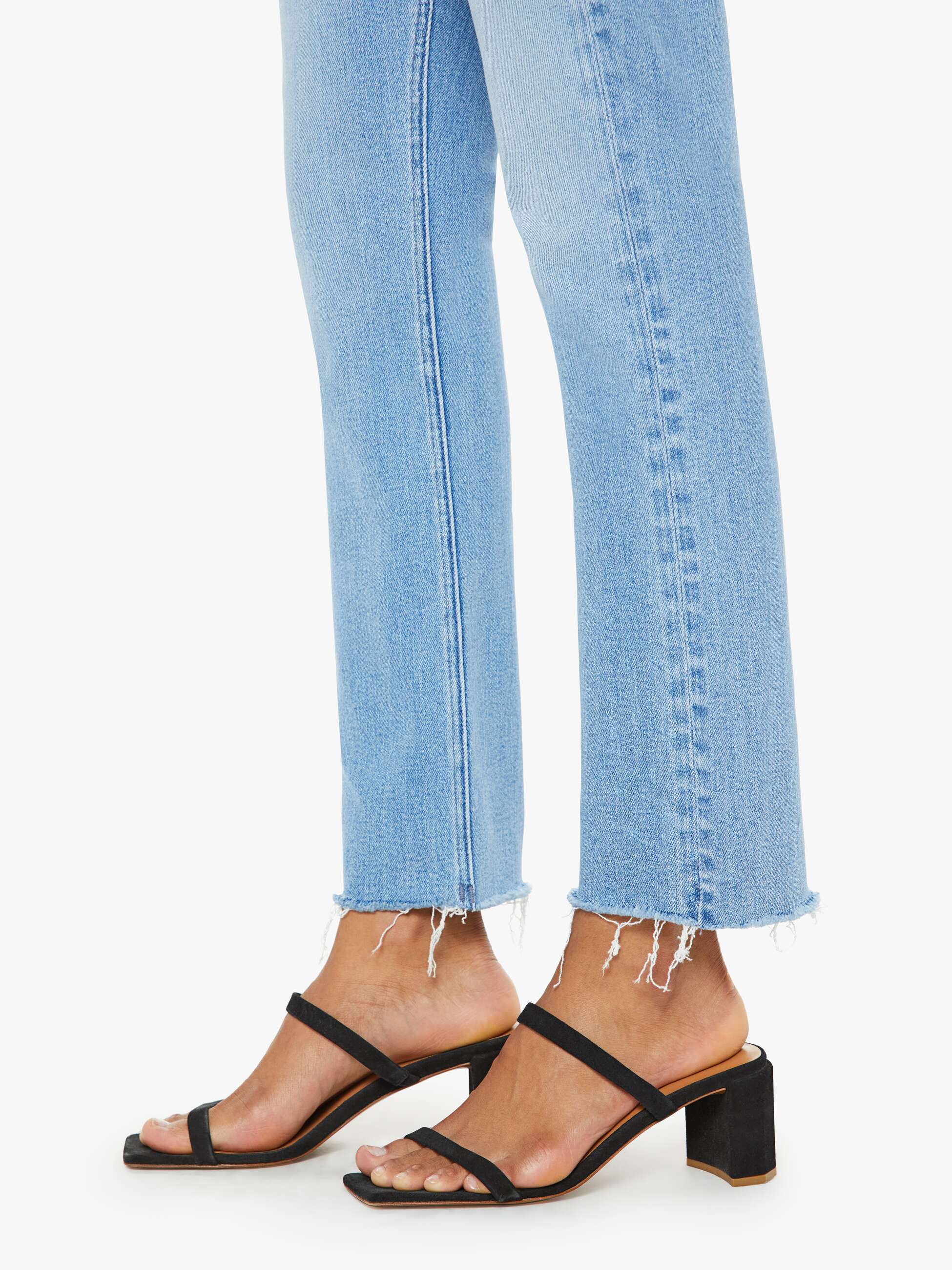 THE MID RISE DAZZLER ANKLE FRAY - BLESSING IN DISGUISE