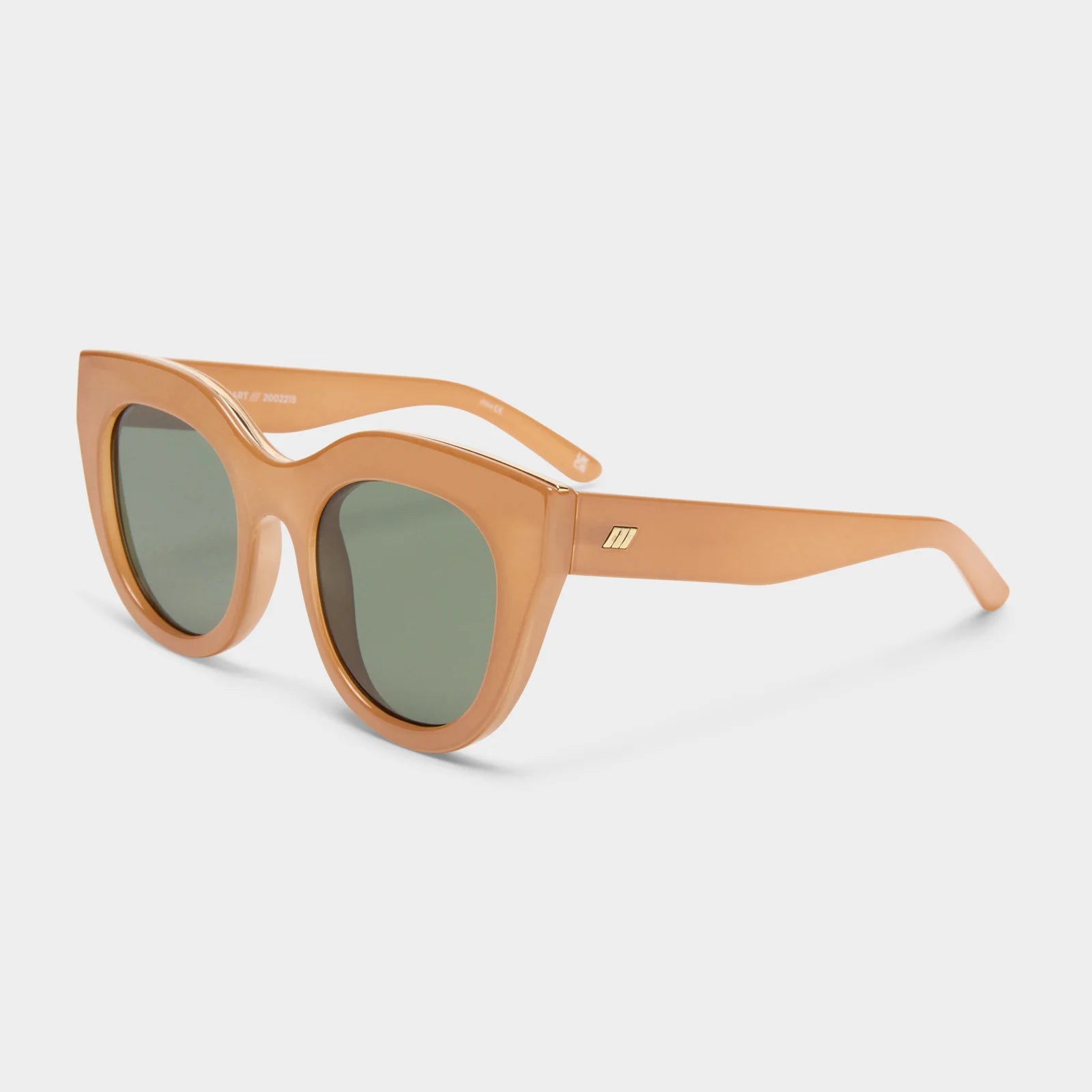 AIR HEART SUNGLASSES - CARAMEL