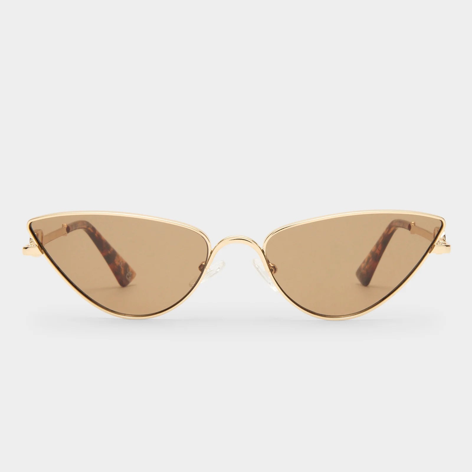 THE SOIREE SUNGLASSES - BRIGHT GOLD/BROWN