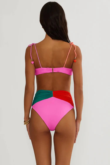 LENA SWIM BOTTOM - CABO COLORBLOCK