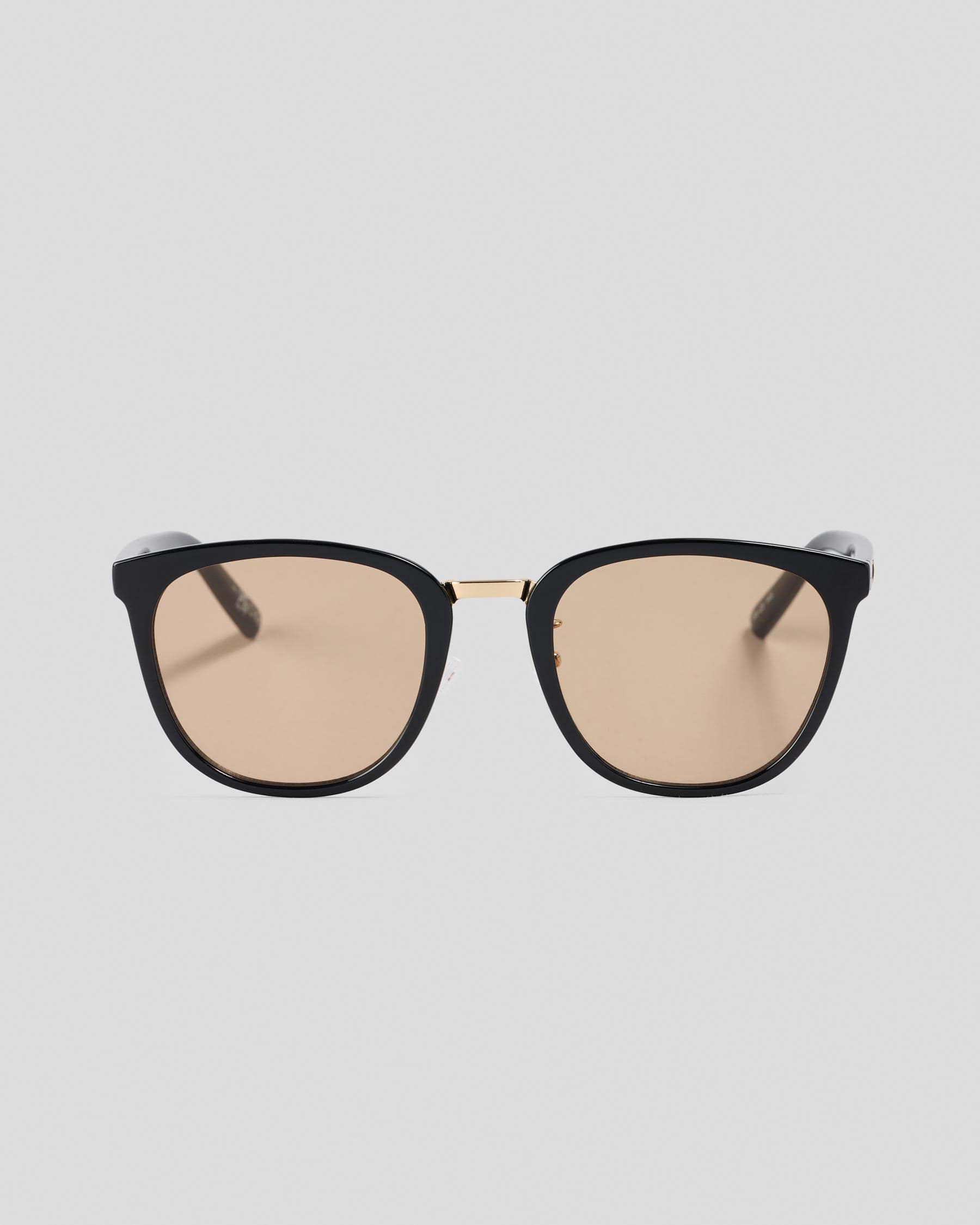 ECLIPSE SUNGLASSES - BLACK/LATTE