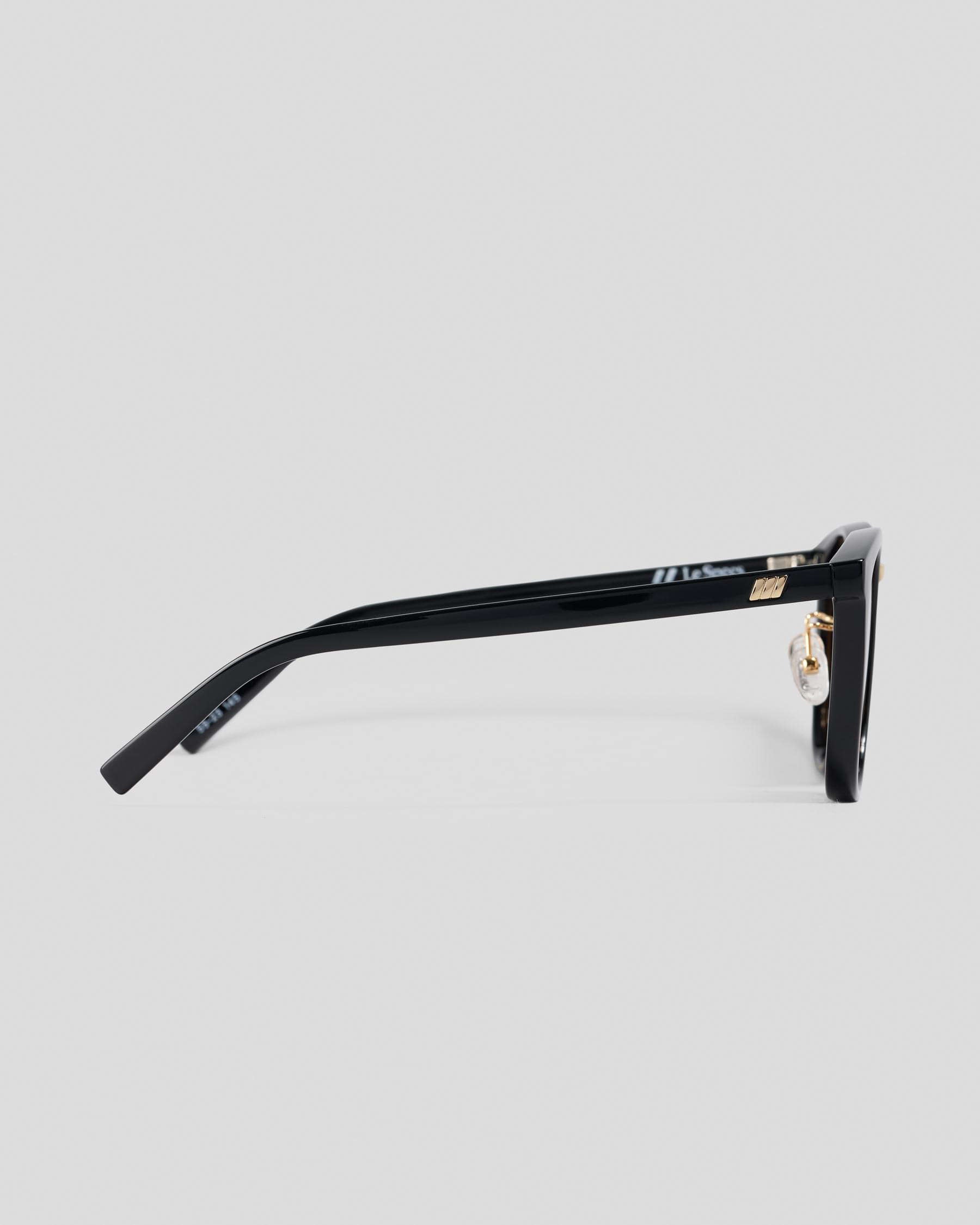 ECLIPSE SUNGLASSES - BLACK/LATTE