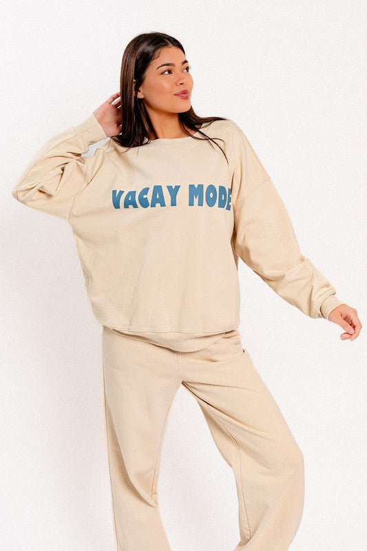 VACAY MODE SWEATER