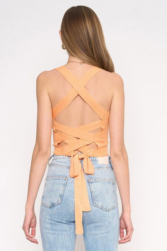 SARA TOP - APRICOT