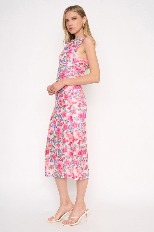 POSITANO MIDI DRESS