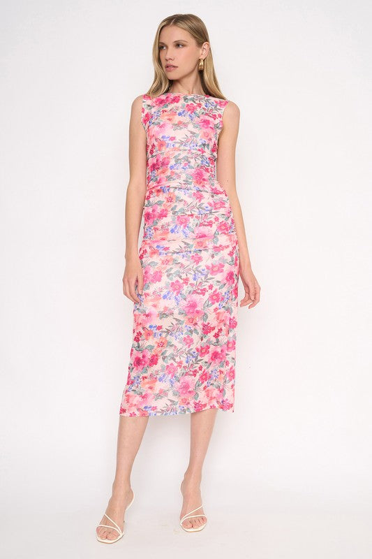POSITANO MIDI DRESS