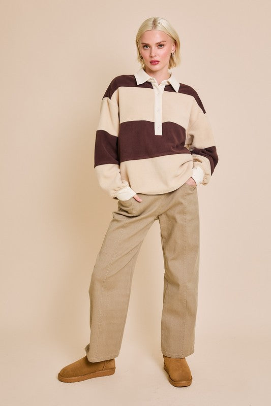 RUGBY FLEECE TOP