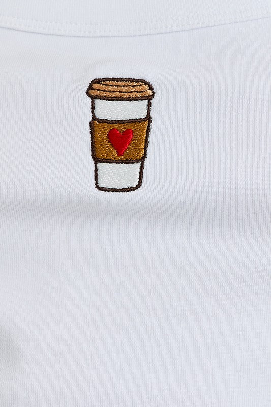 LOVE COFFEE TANK TOP