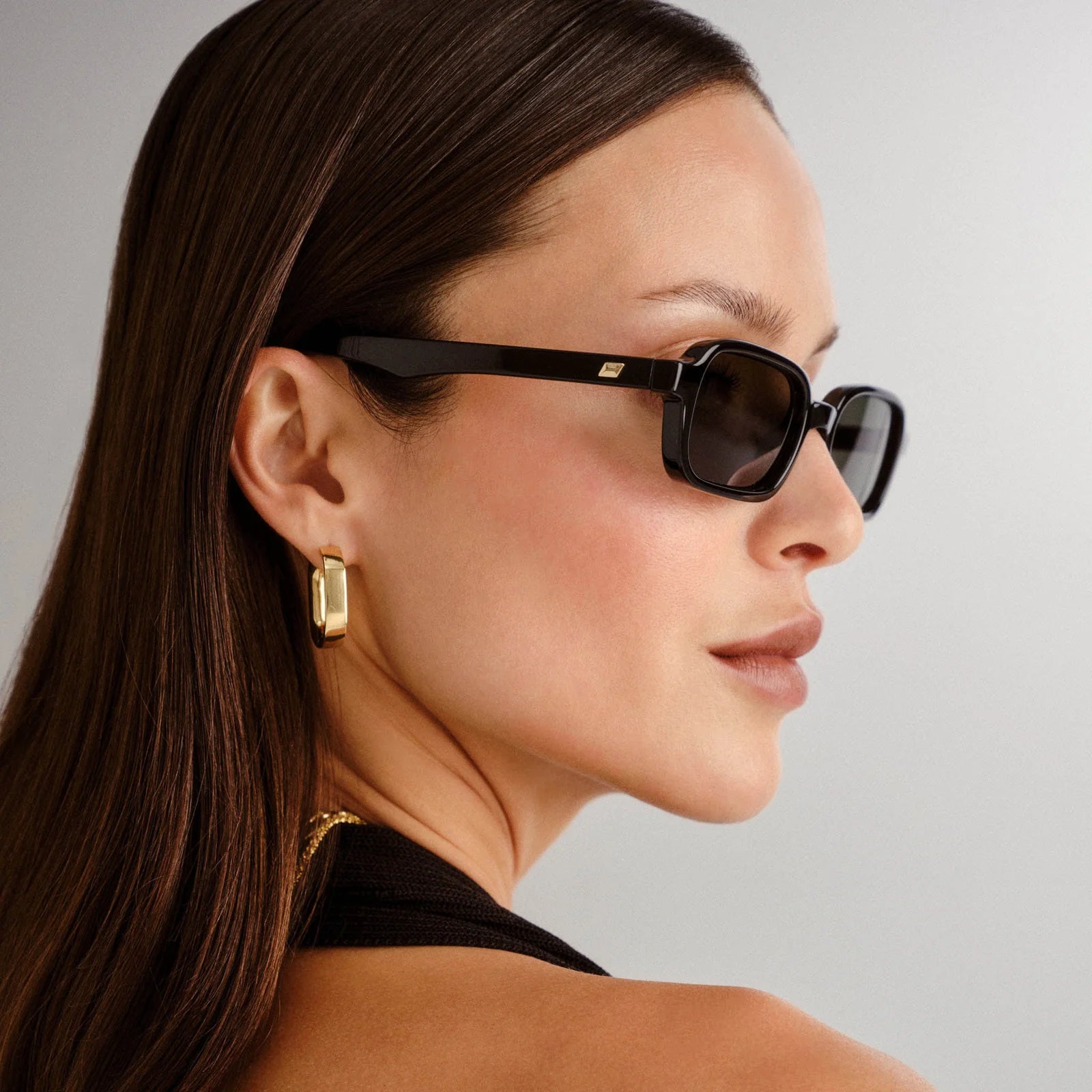 PILFERER SUNGLASSES - BLACK KHAKI