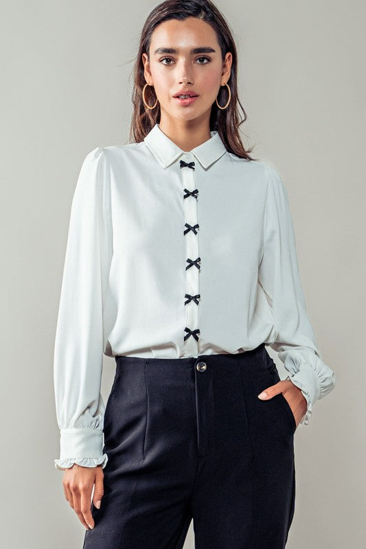 VALERIE TOP - OFF-WHITE