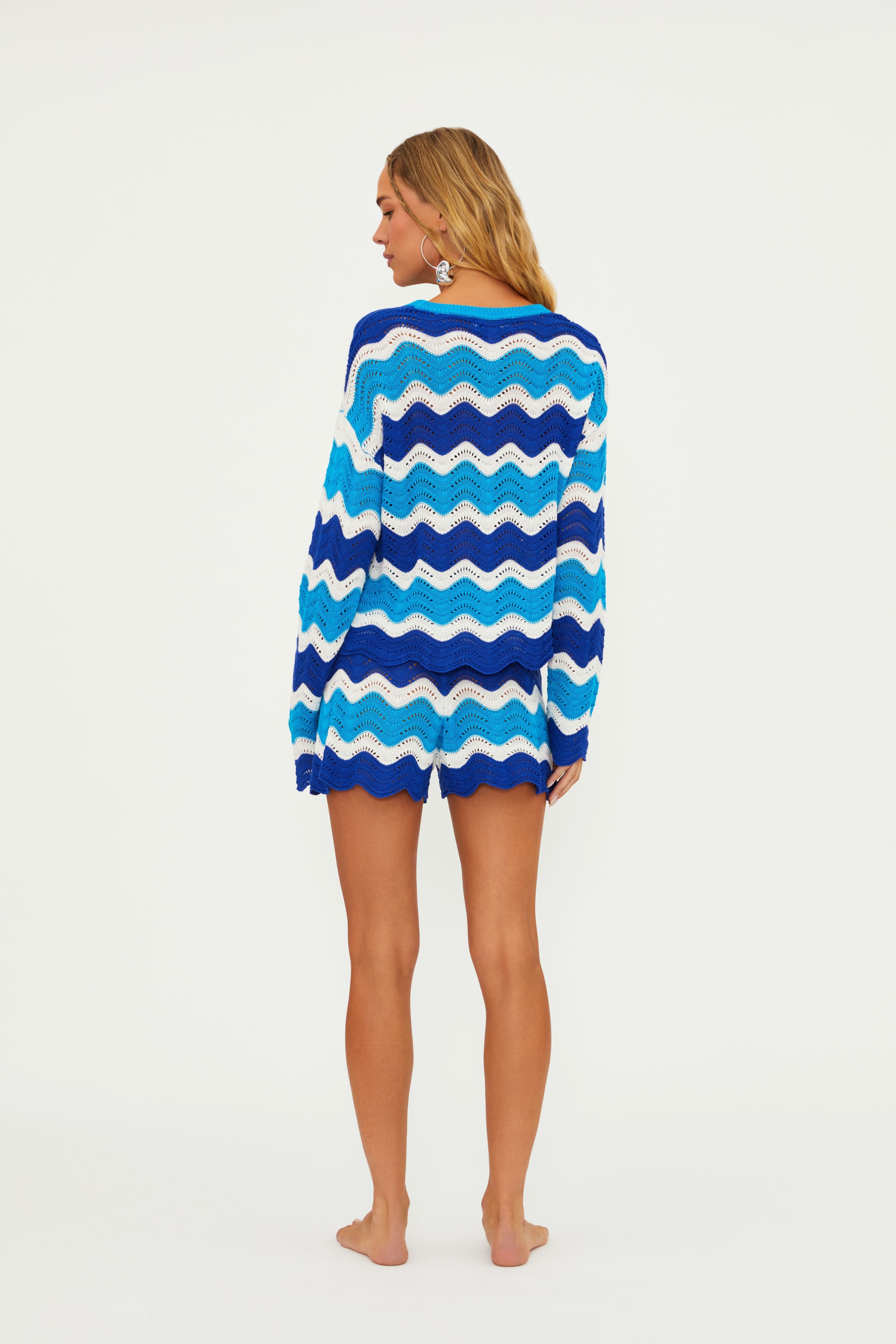 BALBOA BEACH COVER UP SET - RIVIERA WAVES