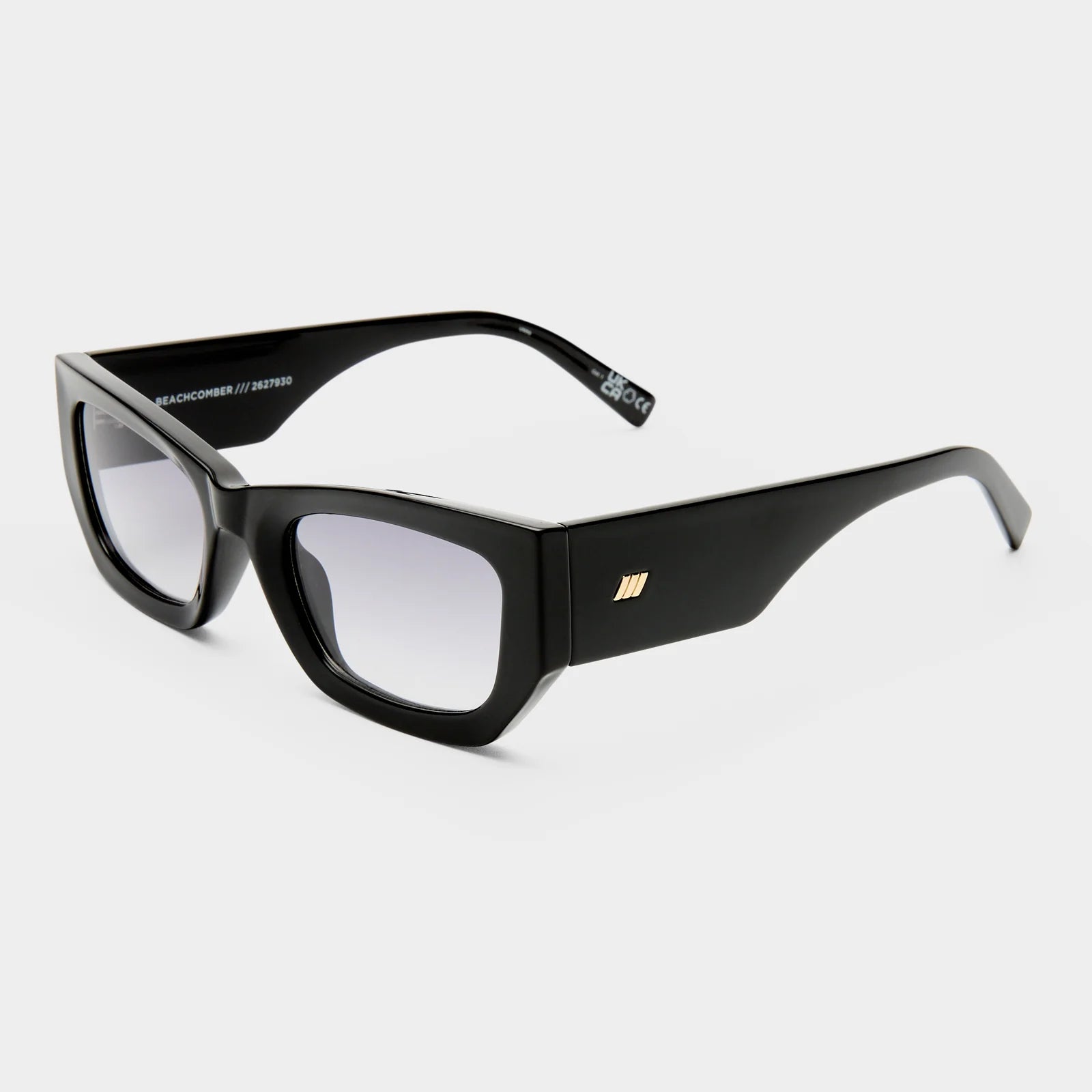 BEACHCOMBER SUNGLASSES - BLACK SMOKE