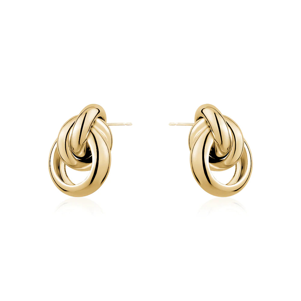BOLD KNOT EARRINGS