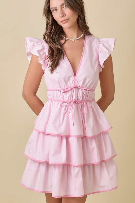 KYLIE DRESS - PINK