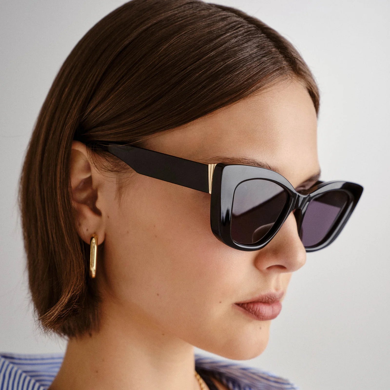 TRANQUIL TURMOIL SUNGLASSES - BLACK