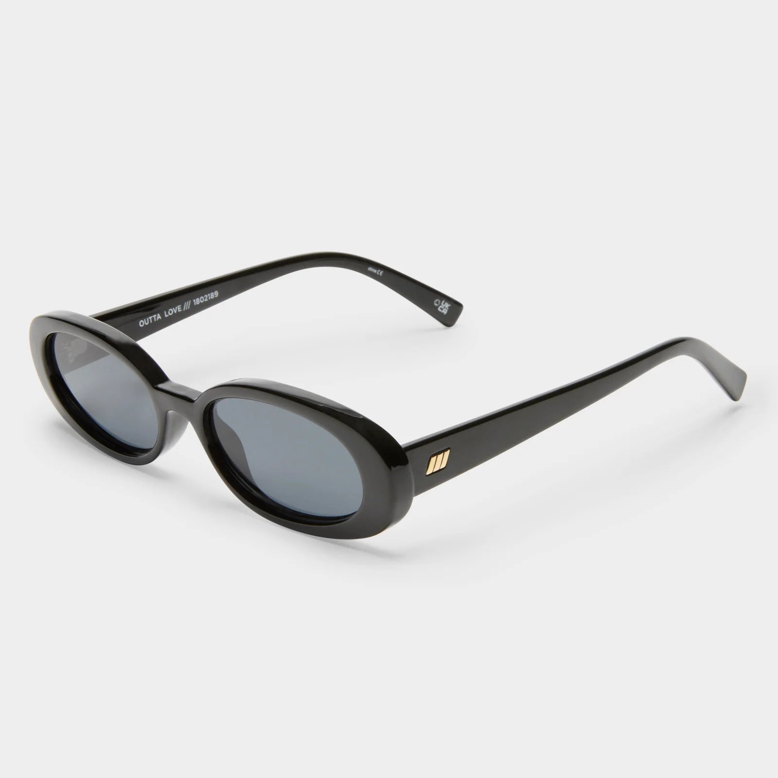 OUTTA LOVE SUNGLASSES - BLACK