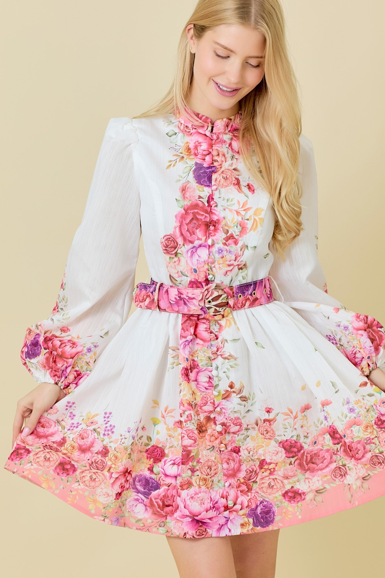 BELLA FLORAL DRESS