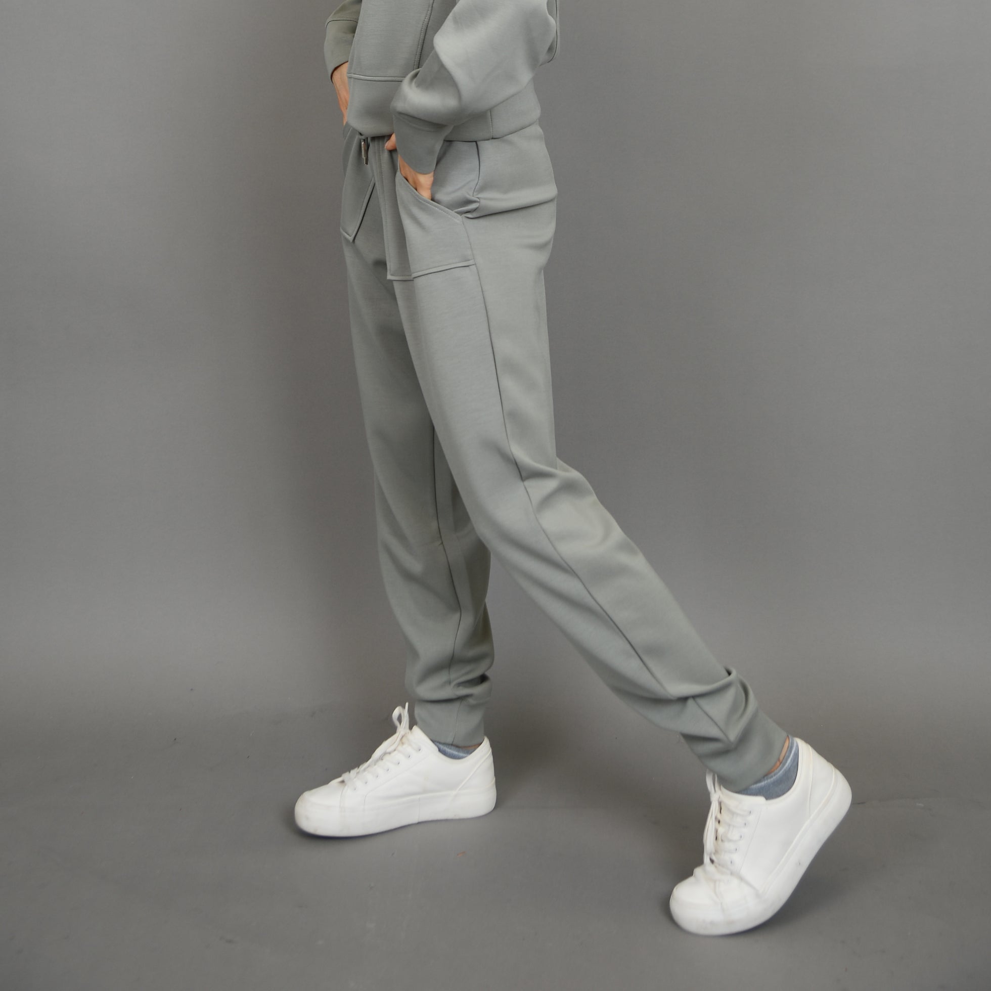JOSELLE KNIT JOGGER - SAGE
