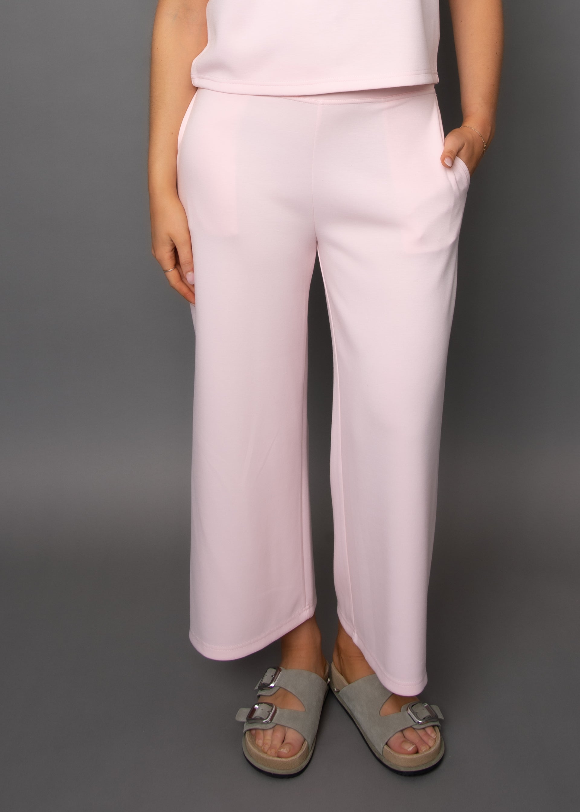 VICTORIA SOFT KNIT CROPPED PANT - MARYS ROSE